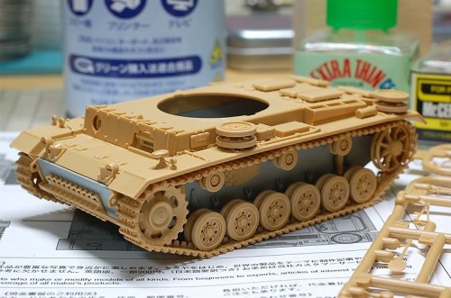 タミヤ1/48MM III号戦車L型