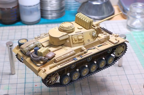 タミヤ1/48MM III号戦車L型