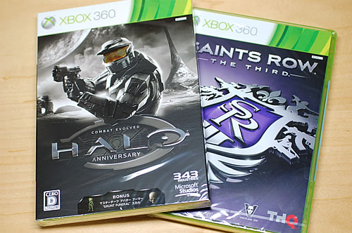 xbox360 Halo:CEA & Saints Row:The Third