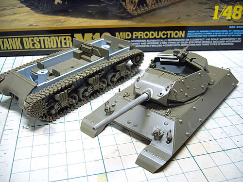 Tamiya 1/48MM M10駆逐戦車(中期型)